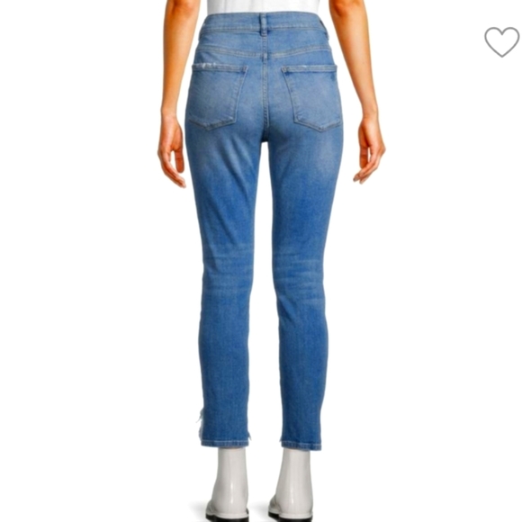 NWT$209 DL1961 Farrow High Rise Cropped Ankle Skinny Jeans in Monterio Sz 30 - Picture 6 of 16